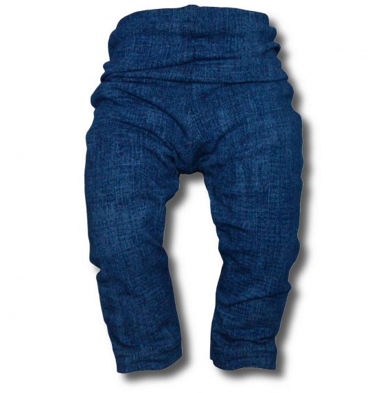 legginsy spodnie granatowy jeans