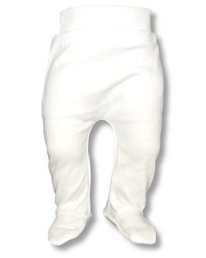 białe gładkie półśpiochy niemowlęce