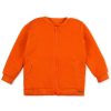 pomarańczowa bluza rozpinana