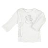 biały kaftanik koszulka niemowlęca z haftem