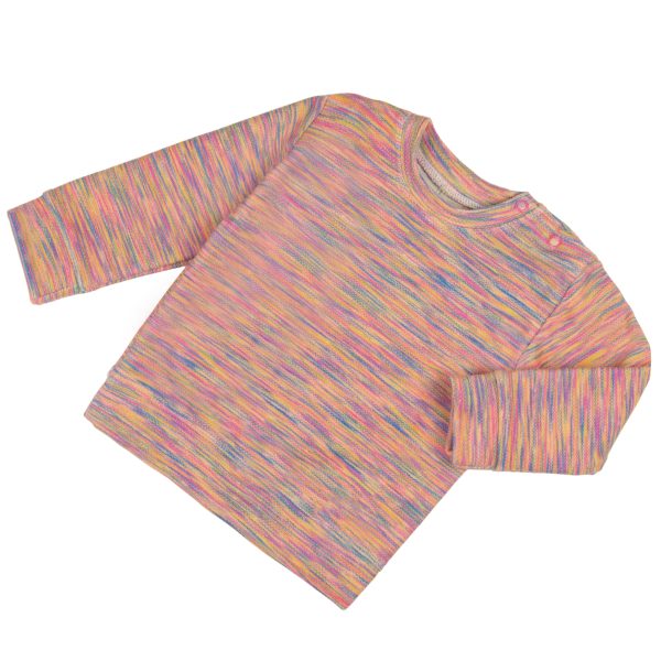 kolorowa bluza melanżowa tęczowa dla dziewczynki