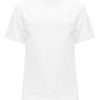 biała koszulka t-shirt bez nadruków na wf