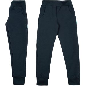 jeansowe kolor granat spodnie dresowe slim szczupłe z kieszeniami ciuchciuch