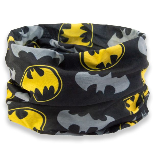 komin szalik opaska chusta na głowę gumka do włosów wiosna jesień czarny Batman
