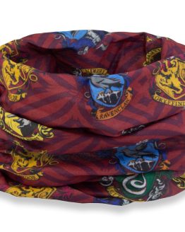 komin szalik opaska chusta na głowę gumka do włosów wiosna jesień bordowy Harry Potter